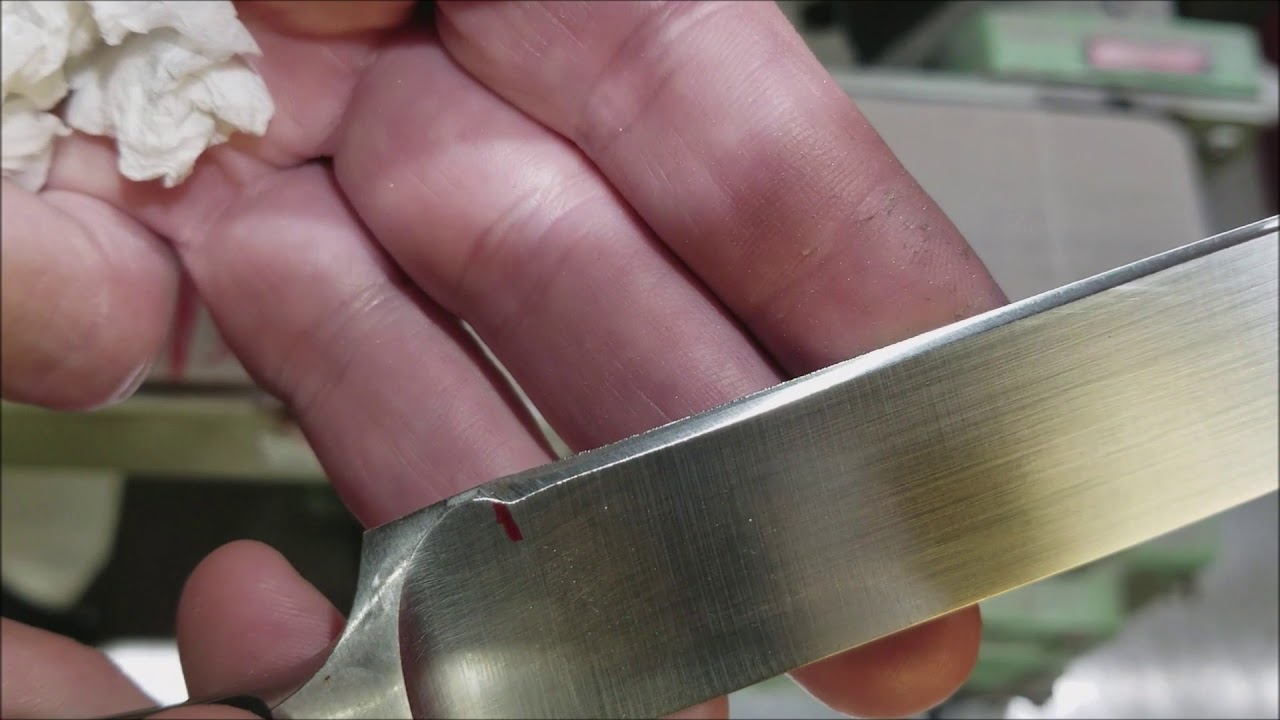 Sharpening a Wusthof Fillet Knife – by Jende Industries